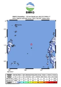 Update: 699 Aftershock M7.6, Gempa Baru M4,8 Tak Berpotensi Tsunami