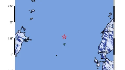 Update: 699 Aftershock M7.6, Gempa Baru M4,8 Tak Berpotensi Tsunami