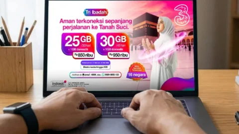 Tri Ibadah Hadir untuk Haji 2026, Internet Lancar di 16 Negara Mulai Rp650 Ribu
