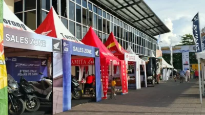 Honda Ikut Tampilkan Sepeda Motor Favorit di Open Tournament Fishing Kapolda Sulut