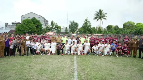 Vanda Sarundajang Buka Liga Langowan Raya Season Tiga, Titip Pesan Jaga Sportivitas