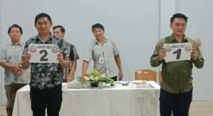 Calon Hukum Tua Desa Kawatak Ditetapkan, Ricky Tololiu Nomor Urut 1, Frangky Polandos 2