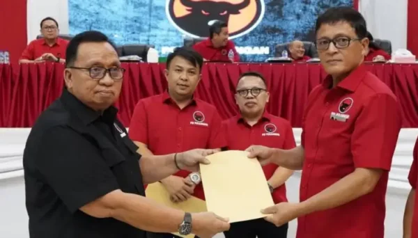 Jabatan Ketua DPRD Minahasa Bergeser, Frangky Wolayan Gantikan Robby Longkutoy