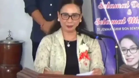 HUT ke-190 GMIM Sion Sentrum Kawangkoan, Vanda Sarundajang Ajak Jemaat Syukuri Pemeliharaan Tuhan