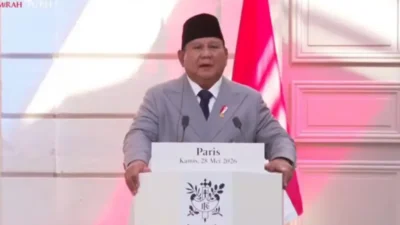 Prabowo: Semua Sekolah RI Wajib Belajar Bahasa Prancis