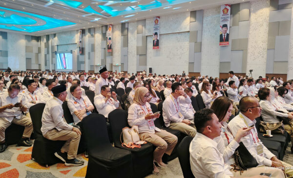 Ratusan Kader Gerindra Sulut Mulai Padati Lokasi Rakerda, Konsolidasi Besar Partai Dimulai