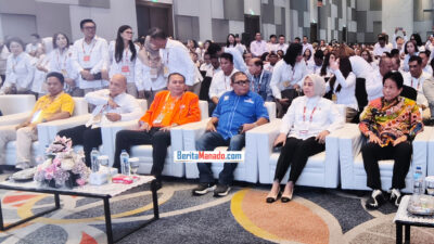 Para Pimpinan Parpol Hadiri Rakerda Gerindra Sulut