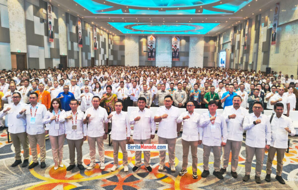 Panaskan Mesin Partai di Sulut, Sufmi Dasco Minta Kader Gerindra Tetap Rendah hati