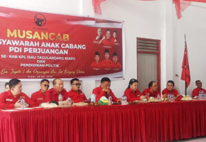Musancab PDI Perjuangan Sitaro Menggema di Tagulandang, Olly Dondokambey Serukan Soliditas