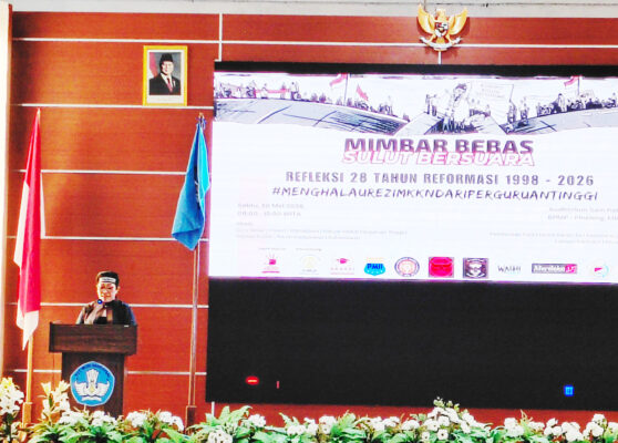 Refleksi 28 Tahun Reformasi, Gubernur Yulius Selvanus Serukan Perang Melawan Korupsi dan Perkuat Demokrasi