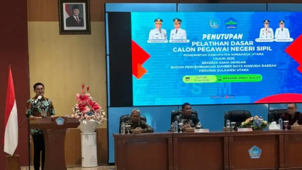 Ada 36 CPNS Minahasa Utara Tuntaskan Latsar 2026, Joune Ganda Ingatkan Integritas