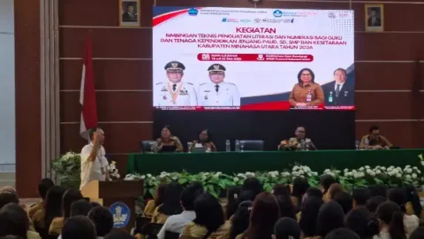 Sebanyak 548 Guru Digembleng, Joune Ganda Siapkan Transformasi Pendidikan Minahasa Utara
