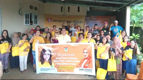 Terus Berkarya dan Peduli: Kosgoro 1957 dan Christiany Eugenia Paruntu Hadir untuk Masyarakat Minut