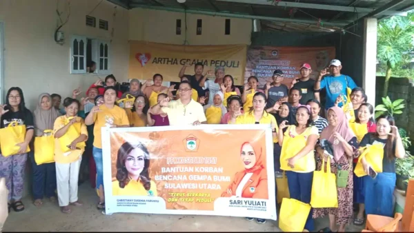 Terus Berkarya dan Peduli: Kosgoro 1957 dan Christiany Eugenia Paruntu Hadir untuk Masyarakat Minut