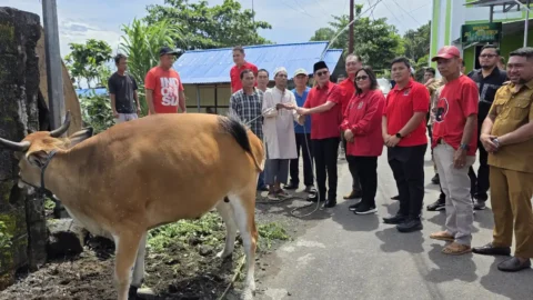 Joune Ganda: Kurban Bukan Sekadar Tradisi, Ini Bukti PDI Perjuangan Hadir untuk Semua Umat