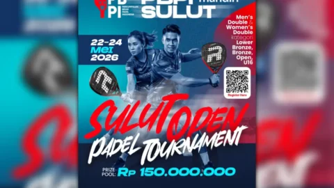 Gebrakan Ray Dondokambey: PBPI Sulut Gelar Open Padel Tournament, Buka Kategori U-16