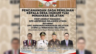 FISIP Unsrat dan ABPEDNAS Kolaborasi Kawal Pilkades Minahasa Selatan