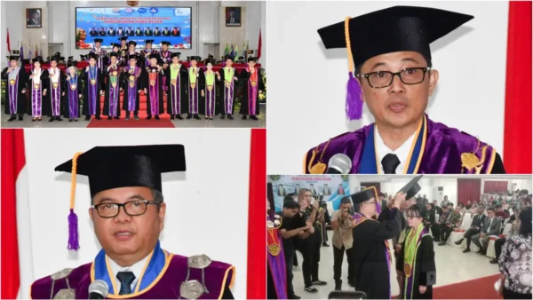 Amunisi Baru Unsrat: 10 Guru Besar, 5 Fakultas, Satu Visi Internasional