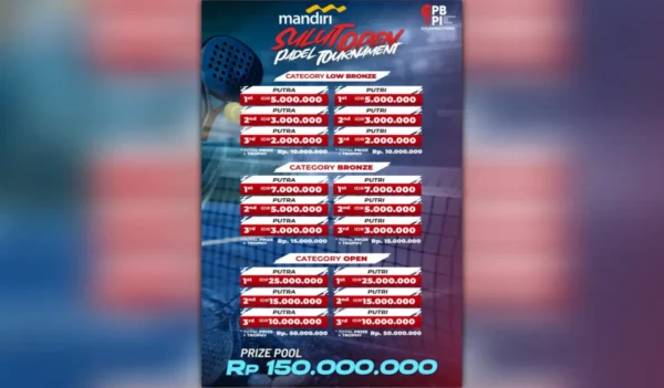 Magnet Sulut Open Padel Tournament 2026: Ratusan Atlet Siap Unjuk Gigi, Catat Tanggalnya!