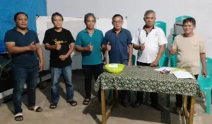 Sah! Jimry Lagimbana didampingi Jeffry, dan Julius Pimpin KBK Stasi Tombuluan