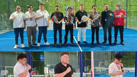 Rio Dondokambey Resmi Buka Sulut Open Padel Tournament 2026, Diikuti Ratusan Peserta