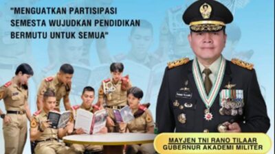 Mayjen Rano Tilaar: Pendidikan Bukan Sekedar Tentang Ilmu, Tetapi Menuntun Manusia  Menjadi Dirinya