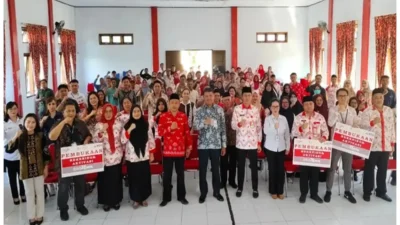 BSG, OJK dan Pegadaian Perkuat Literasi Keuangan UMKM Petani dan Nelayan Daerah Pesisir Bolsel
