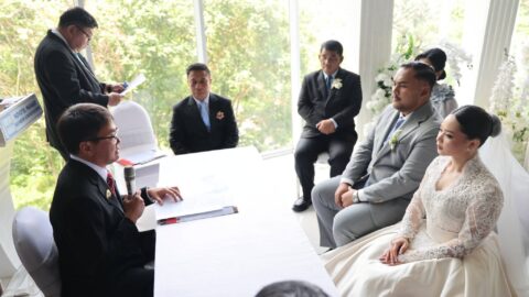 Wali Kota Manado Andrei Angouw Jadi Pencatat Sipil Pernikahan Putra Gubernur Sulut Yulius Selvanus