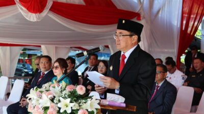 Wali Kota Manado Andrei Angouw Jadi Inspektur, Upacara Harkitnas ke-118 di Manado Berlangsung Khidmat