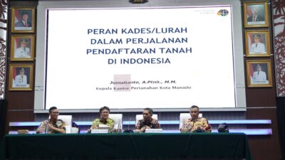 Rakor Pertanahan, Wali Kota Manado Andrei Angouw Minta Lurah Teliti Keluarkan Surat Tanah