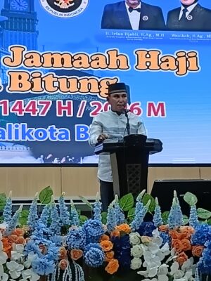 Pemkot Bitung Resmi Lepas 46 Calon Jamaah Haji 1447 H/2026 M, Teguhkan Spiritualitas dan Harmoni Sosial