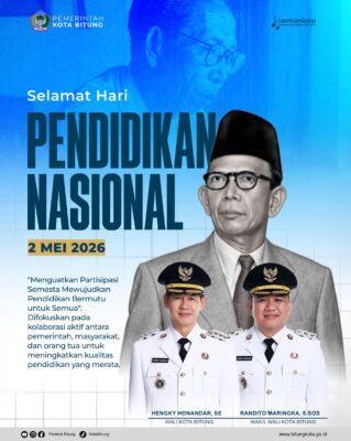 Peringatan Hardiknas 2026, Hengky–Randito Tegaskan Langkah Nyata Majukan Pendidikan di Bitung