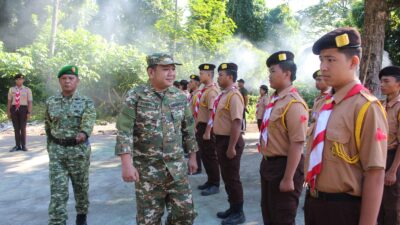 Persami KKRI 2026 Resmi Dibuka, Randito Maringka Dorong Pemuda Bitung Berjiwa Nasionalis