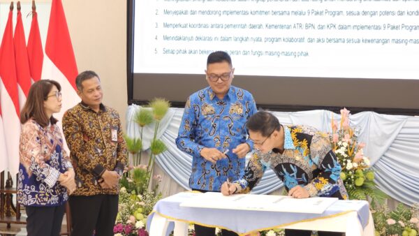 Hadiri Rakor KPK RI, Wali Kota Hengky Honandar Komitmen Wujudkan Tata Kelola Pertanahan Bebas Korupsi