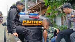 Pelaku Penganiayaan Pakai Kayu Penumbuk Cabai di Wangurer Barat Dibekuk Polisi
