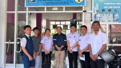 32 Peserta Jamnas XII Kwarcab Bitung Jalani Pemeriksaan Kesehatan Gratis di Puskesmas Girian Weru