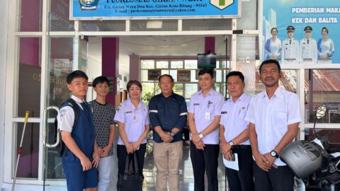 32 Peserta Jamnas XII Kwarcab Bitung Jalani Pemeriksaan Kesehatan Gratis di Puskesmas Girian Weru