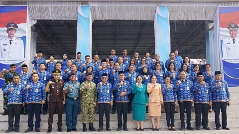 Pimpin Upacara Korpri dan Harkitnas 2026, Hengky Honandar Tegaskan Pentingnya Lindungi Tunas Bangsa