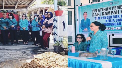 Hari Keenam Pelatihan Kompos, Ellen Honandar Sondakh Dorong Rumah Tangga Jadi Pelopor Pengelolaan Sampah