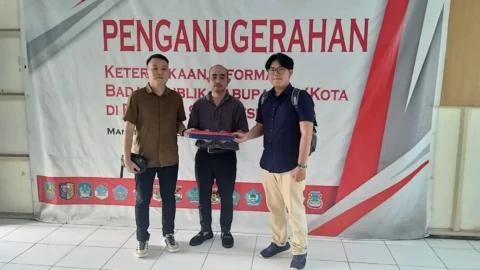 SAMT Resmi Daftarkan Sengketa Informasi Publik Terkait Anggaran PTSL di KIP Sulut