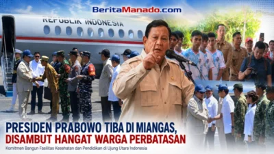 Usai dari KTT ASEAN, Prabowo Datangi Miangas dan Janjikan Renovasi Sekolah hingga Puskesmas