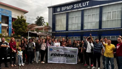 FORWARD Sulut ‘Ngopi Bareng’ Kepala BPMP Sulut Febry Dien, Bahas Upaya Peningkatan Mutu Pendidikan