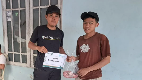 Lewat Program 'WakafQu', Baitul Wakaf Hidayatullah Salurkan Hewan Kurban di Masjid Qordova Malendeng