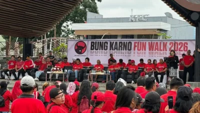 Ribuan Warga Padati Tondano, PDI-P Sulut Resmi Buka Bulan Bung Karno 2026