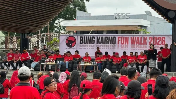 Ribuan Warga Padati Tondano, PDI-P Sulut Resmi Buka Bulan Bung Karno 2026