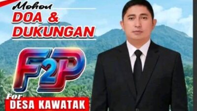 Frangky Polandos Siap Wujudkan Desa Kawatak yang Mandiri, Cerdas, Berbudaya dan Religius