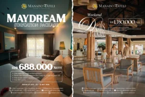 Maydream Staycation Package Hadir di Manado Tateli Resort, Promo Menginap Berlaku hingga 31 Mei 2026