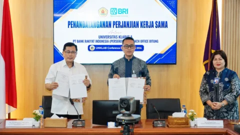 BRI dan UNKLAB Sepakati Digitalisasi Keuangan Kampus serta Layanan Pegawai