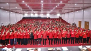 Olly Dondokambey Kobarkan Soliditas Kader PDIP di Mitra, Musancab Jadi Panggung Konsolidasi Total