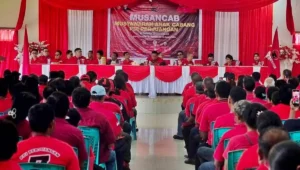 Olly Dondokambey di Musancab PDIP Talaud: Jangan Cuma Hadir Saat Pemilu